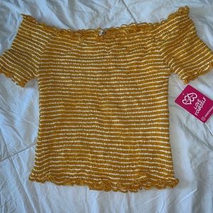 off the shoulder top